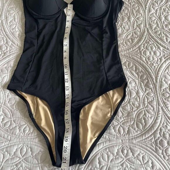 Tart Swimsuit REESE One Piece SZ M Cutout Black - Picture 10 of 11